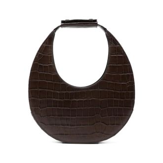 Staud Staud, Tassen, Dames, Bruin, ONE Size, Leer, Shoulder Bag