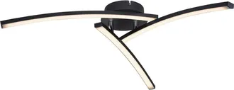 Globo Lighting Plaf&oacute;n - Tansy I - Negro - Metal - &Oslash; 60cm - Led