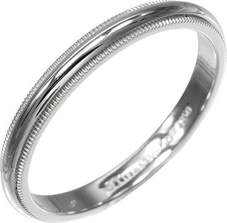 Tiffany & Co. Platinum Platinum 950 Band Ring (Pre-Owned)