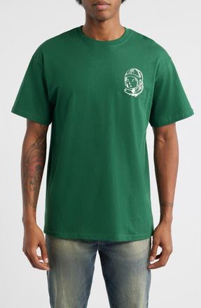 Billionaire Boys Club BB World Helmet Head Cotton Graphic T-Shirt in Eden at Nordstrom, Size Xx-Large