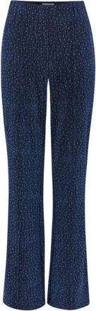 Lollys Laundry Pantaloni dritti - - Trousers - Donna - Blu - L