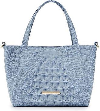 Brahmin Small Mona Cross Body Handbags Stonewash, Leather