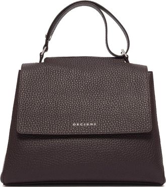 Orciani Sveva Soft Midi Schoudertas - Dames - Handtassen - Rood - ONE Size - Leer - Tassen