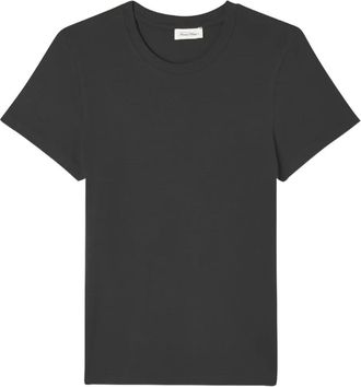 American Vintage T-shirt Ypawood girocollo - Nero