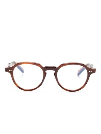 Cutler and Gross Occhiali GR06 tondi - Marrone