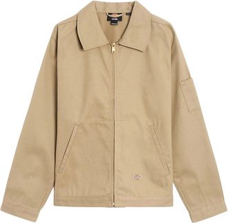 Dickies Jassen, Heren, Beige, L, Katoen, Lined Eisenhower Jacket