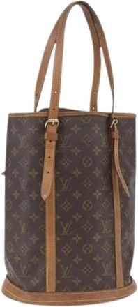 Louis Vuitton Pre-owned Bucket Bag - Dames - Vintage Tas - Bruin - ONE Size - Vintage