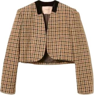 Twinset Donna, Giacche, Multicolore, L, new