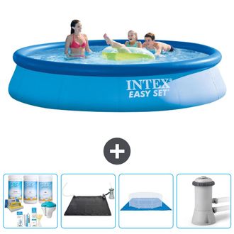 Intex Piscina Easy Set Redonda - 396x84 Cm - 7-piezas S20896
