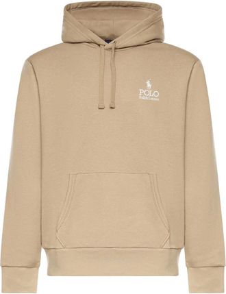 Polo Ralph Lauren Hoodie met trekkoord - Heren - Hoodies - Beige - XL - Katoen - Hoodies & sweatvesten
