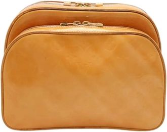 Louis Vuitton Pre-owned Zaino Vintage in Pelle Smaltata - - Pre-owned - Donna - Beige - ONE SIZE
