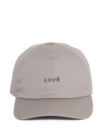 Rick Owens Berretto da baseball ricamato Rick Owens