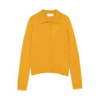 iBlues Iblpedone C&aacute;rdigan - Knitwear - Mujer - Amarillo - M
