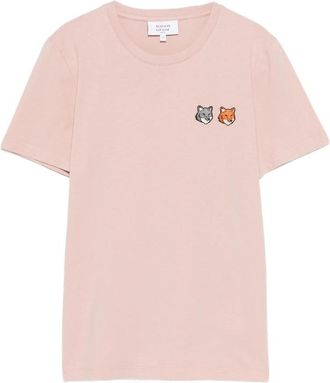 Maison Kitsun&eacute; Fox-motif T-shirt