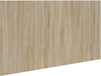 vidaXL Bed Headboard Sonoma Oak 160x1.5x80 cm Engineered Wood Vidaxl