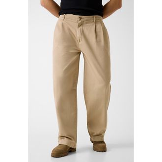 Guess Pleated Baggy Jeans in Open at Nordstrom, Size 36 X 32