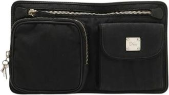 Dior Pre-owned Belt Bags, female, Black, Size: ONE SIZE Pre-owned Trotter Waist Bag
