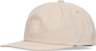 HUF Verstelbare Snapback Platte Klep Pet - Heren - Petten - Beige - ONE Size - Katoen - Accessoires