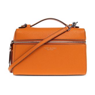 Tory Burch Tory Burch, Handbags, female, Orange, Size: ONE SIZE Slim Romy Top Handle