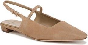 Vince Allie Slingback Pump in Dune Suede at Nordstrom Rack, Size 5.5