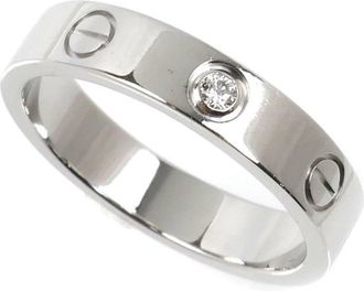 Cartier White Gold (18K) Band Ring (Pre-Owned)