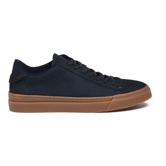 Baldinini Nubuck Sneaker - Heren - Sneakers - Blauw - 43 EU - Leer - Schoenen