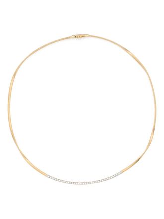 Marco Bicego 18kt geelgouden halsketting met diamant
