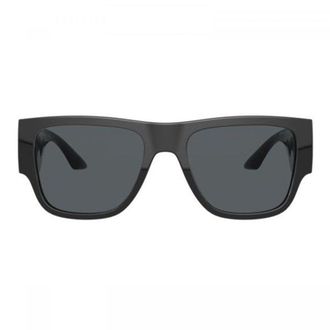 Versace Square Full Rim Sunglasses - Black