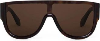 Alaia Azzedine Zonnebril - Dames - Zonnebrillen - Bruin - ONE Size - Nylon - Accessoires