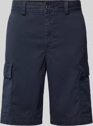Boss Orange by Hugo Boss BOSS Orange Relaxed Fit Cargoshorts aus Baumwoll-Mix Modell SISLA in Marine, Gr&ouml;&szlig;e 32