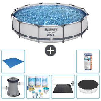 Bestway Piscina Bestway Steel Pro Max Redonda - 366x76 Cm - 8-piezas S21682
