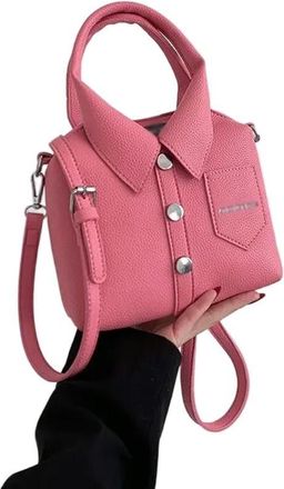 Generic NYSDM PU Square Compact Shoulder and Crossbody Bags Zipper Unique Design Hand Bags for Women Designer Style Bolso
