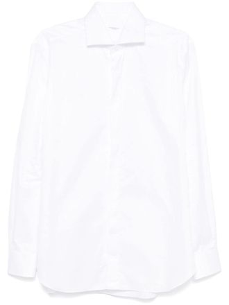 Barba Katoenen overhemd - Wit