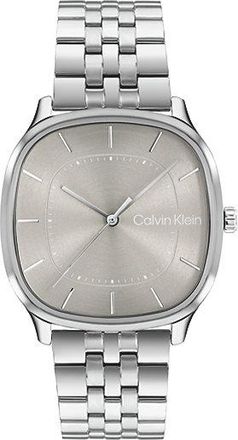 Calvin Klein Reloj Con Esfera Cuadrada De Acero Inoxidable