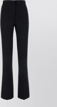 Msgm flared high-waisted jersey pant