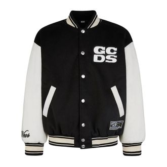 GCDS Gcds, Dames, Jassen, Zwart, Maat: 2XL Poliester