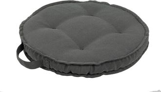 BIZZOTTO Bizzotto - Cuscino trapuntato per sedia tonda Etienne in poliestere 230 gr idrorepellente per interno ed esterno -Beige / 6 Pezzi