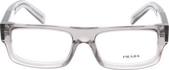 Prada Glasses, unisex, Gray, Size: ONE SIZE Glasses