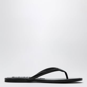 Senso Slide Nora color ebano in pelle