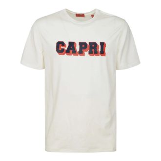 Isaia Hombre, Camisetas, Blanco, Talla: S