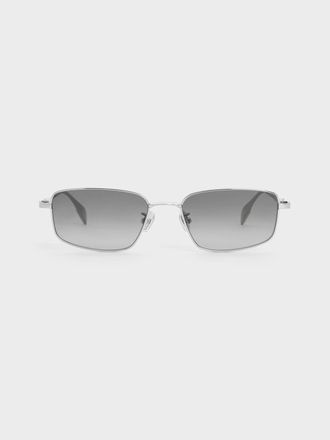 Charles & Keith Inara Metallic-Rim Sunglasses