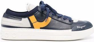 Ferragamo Mens Blue Sneakers, US Size 5.5