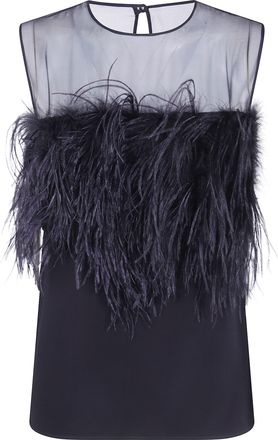 Alberta Ferretti Top Bifabric Bifabric Top