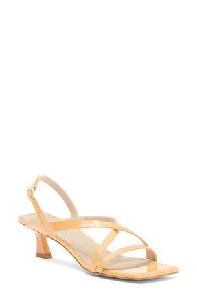 Stuart Weitzman Oasis 50 Slingback Sandal in Mango at Nordstrom Rack, Size 8.5
