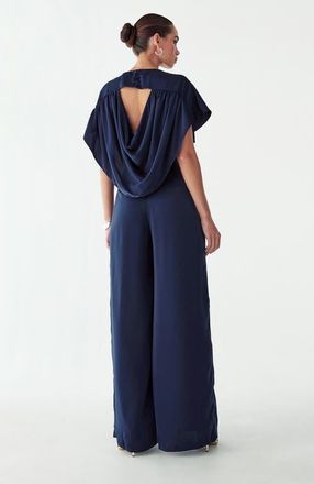 Willa Lorella Jumpsuit in Navy Blue at Nordstrom, Size 10