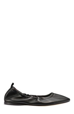 Margaux Eyewear The Pascale Flat in Black Nappa at Nordstrom, Size 40.5