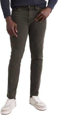 Madewell Mens Garment Dyed Athletic Slim Jeans in Deep Green at Nordstrom, Size 30 X 32