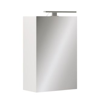 Vicco Armario Con Espejo De Ba&ntilde;o Lavio, Blanco, 40 X 60 Cm Con Iluminaci&oacute;n Led, Vicco