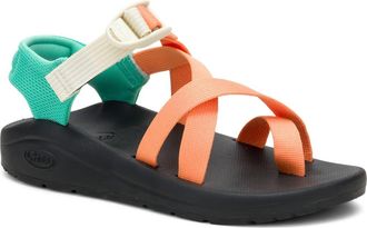 Chaco CushZ Toe Loop Sandal in Mango Tango at Nordstrom, Size 11
