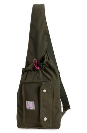 Damson Madder Matilda Recycled Nylon Crossbody Bag in Green at Nordstrom